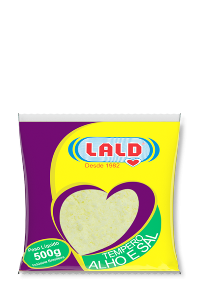 Tempero Alho e Sal 500g