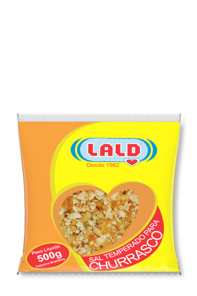 Sal Temperado Para Churrasco 500g