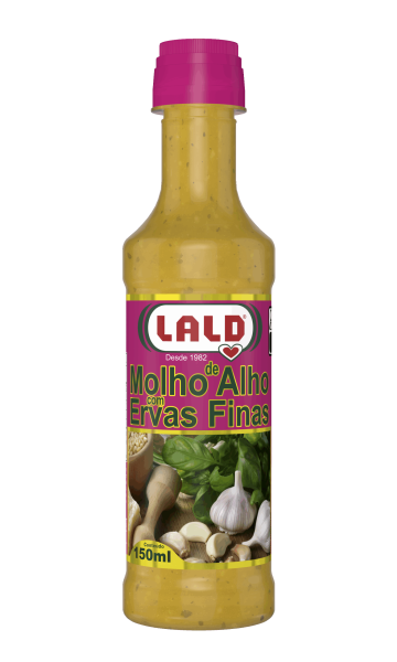 Molho Alho com Ervas Finas 150ML
