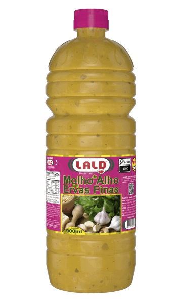 Molho Alho com Ervas Finas 900ML