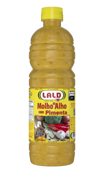 Molho de Alho com Pimenta 500ML