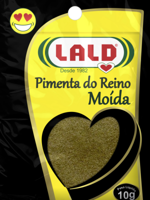 Pimenta do Reino em Pó 10g