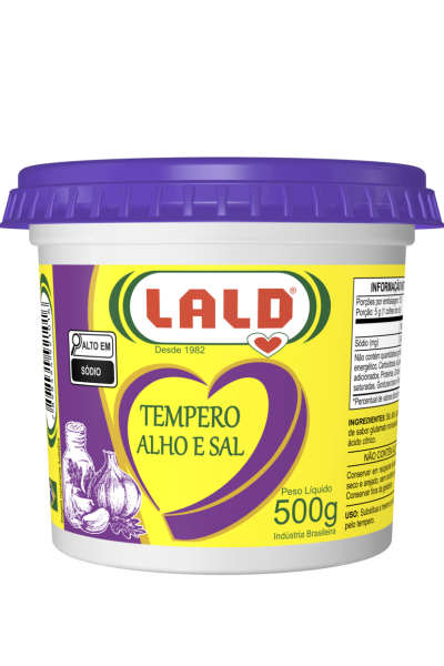 empero Alho e sal 500g