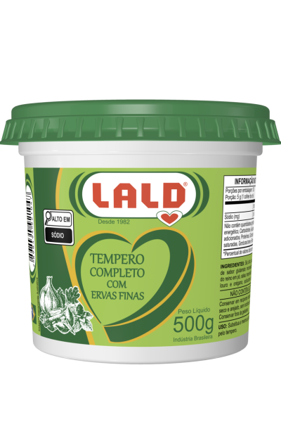 Tempero completo com ervas finas 500g